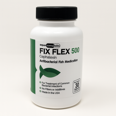 Fish Flex (Cephalexin) 500mg 30 Capsules