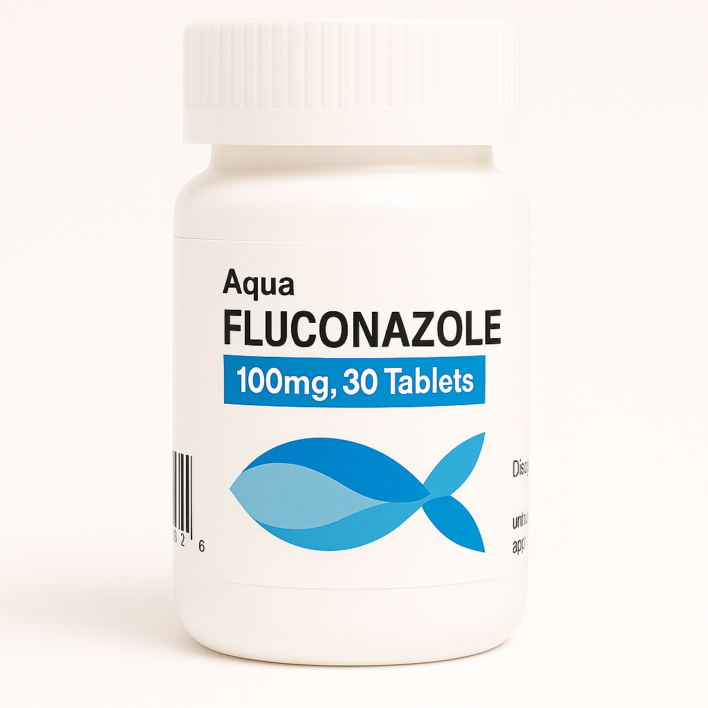 Fish Flucon 100 mg 30 Tablets Fluconazole Antifungal Treatment – Fish Mox